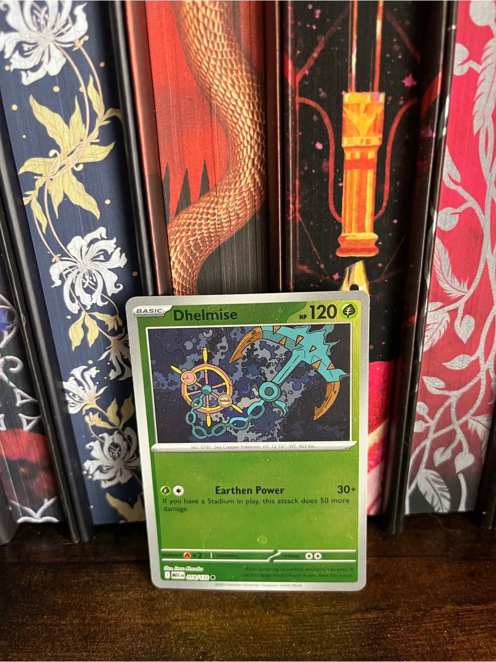 Dhelmise Pokemon Card Holo Mega Evolution  018/132